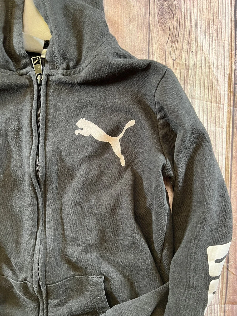Puma zip cheap up sweatshirt