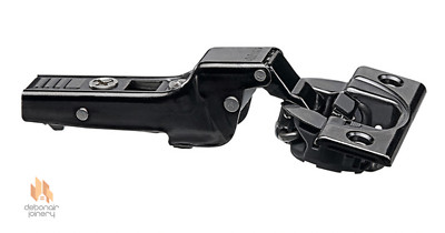 Blum Schrankscharnier 71B3650 Onyx schwarz Soft Close Half Overlay Scharnier & Platte