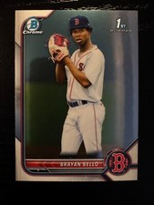 2022 Bowman Chrome Prospects #BCP-107 - Brayan Bello - 1st Bowman - Red Sox