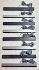 Lot of 8 OEM Nintendo Wii  Wii U Sensor Bar Wired Official RVL-014 - Clean 