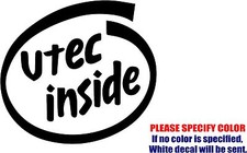 Vinyl Decal Sticker - Vtec Inside Kayak Car Truck Bumper Window Wall JDM Fun 6"