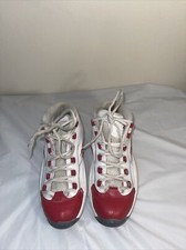  FY1019 NIB Reebok Question Mid OG white/red sz 5.5 Youth