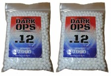 Quality Airsoft Gun Rifle Bullets 0.12 Gram 6 mm BB's Pellets Ammo 2000 Rounds