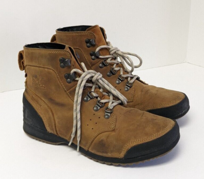 Sorel Ankeny Mid Hiker Waterproof Boots, Elk Brown, Men display picture 2