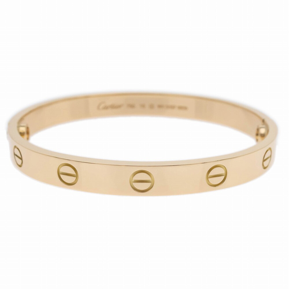 Cartier love breath Bracelet Yellow Gold Au750 K18 P0021516 | eBay