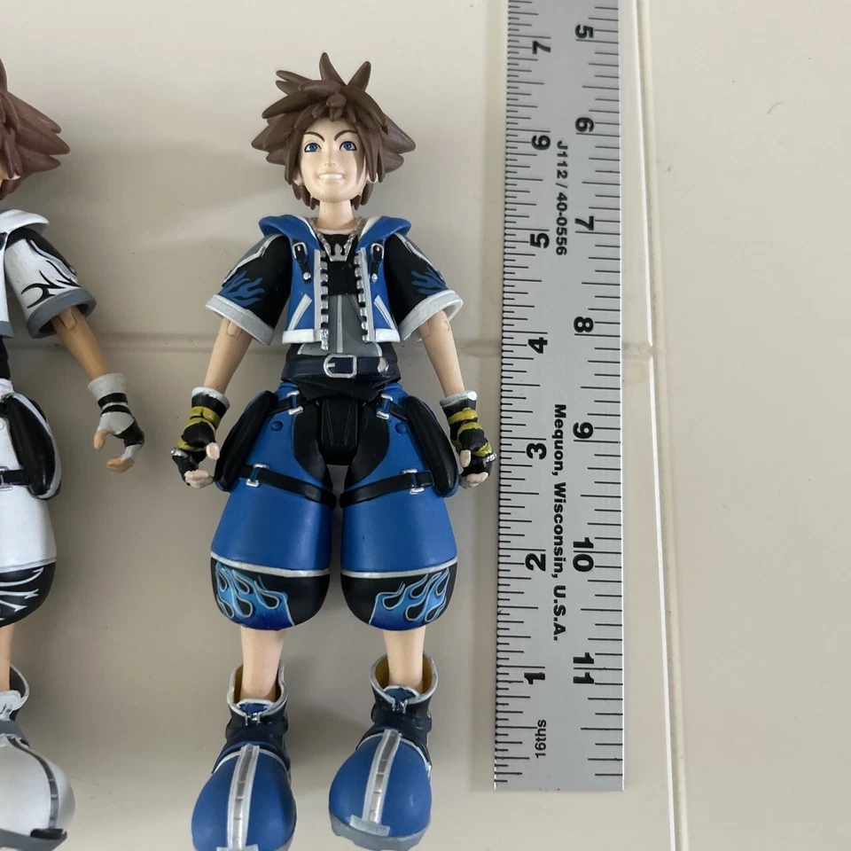 Juego de 3 figuras de acción Disney Kingdom Hearts juguete Foto 4 de 4
