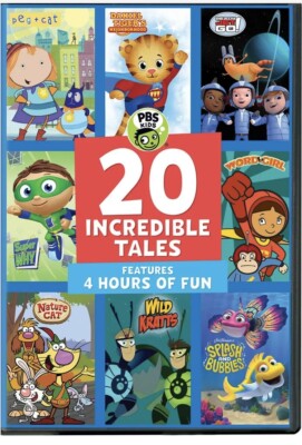 20 Incredible Tales Over 4 Hours of Fun PBS Kids DVD New