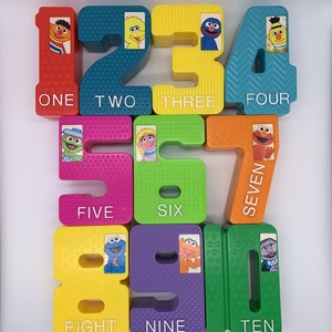 sesame street numbers toy