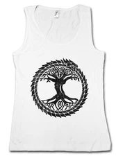 OUROBOROS YGGDRASIL TANK TOP VEST GYM Uroboros Ancient Myths Snake Arsen Celtic