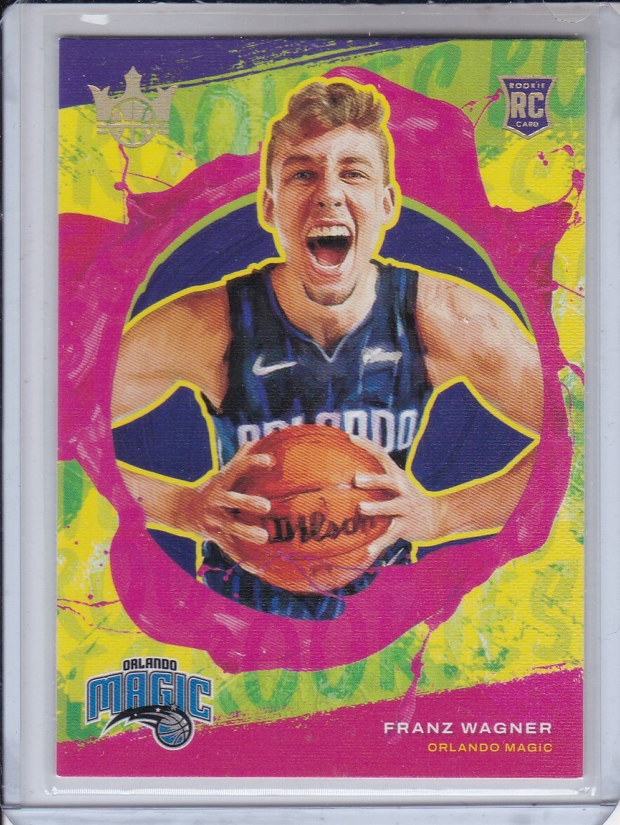 2021-22 PANINI COURT KINGS FRANZ WAGNER ROOKIE LEVEL II 2 RC #125 MAGIC HOT