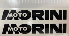 Moto Morini style stickers  Classic Bike.  (You choose colour)  x2.