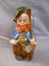 alter Rauchverzehrer Nachtwächter mit Hellbarde und Signalhorn Hummel ?