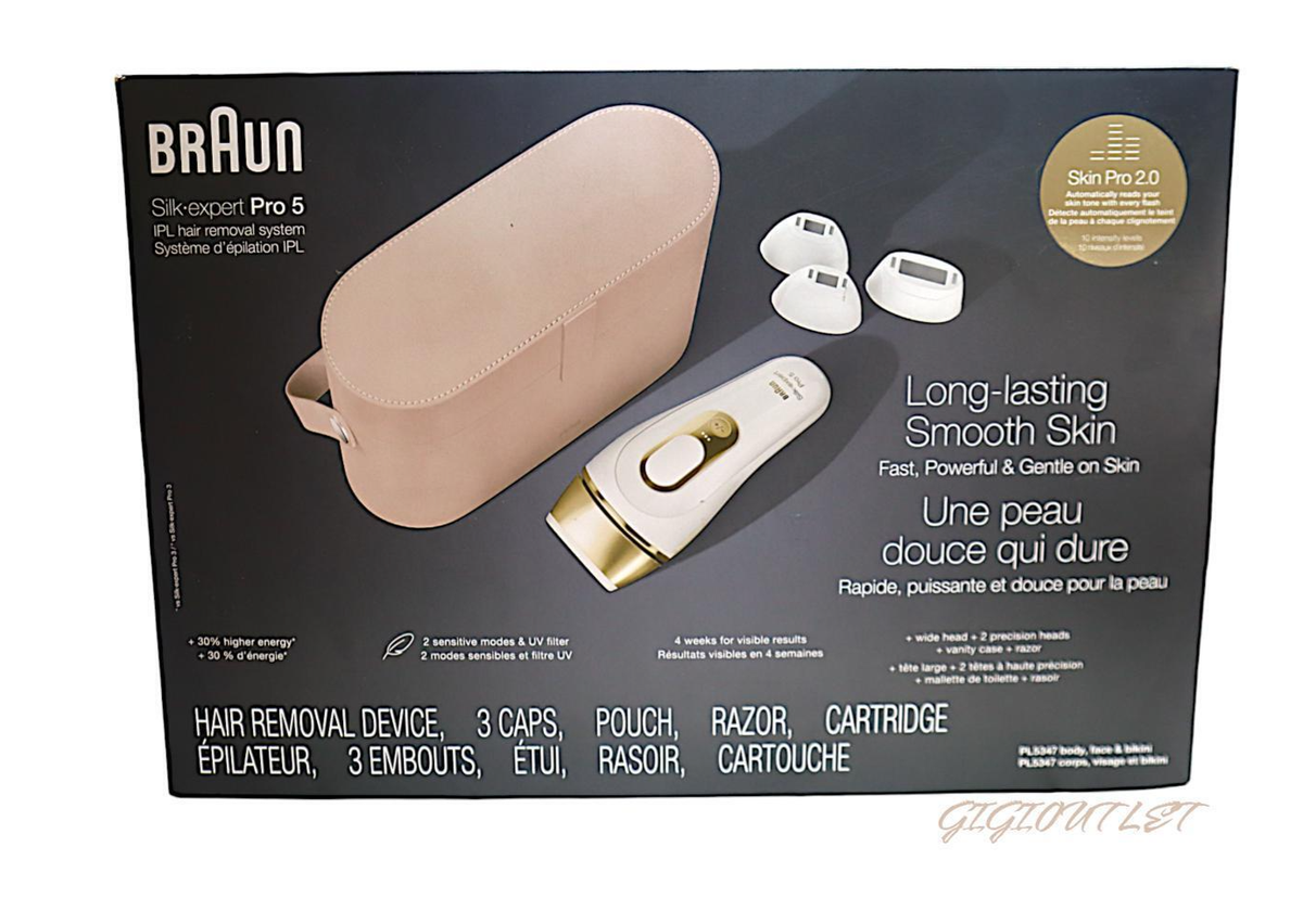 Braun IPL Hair Removal System Silk Expert Pro 5 Model:6031 Braun IPL Hair Removal System Silk Expert Pro 5 Model:6031