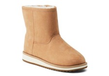 Wonder Nation Girls Faux Fur Shearling Boots Size 2 New
