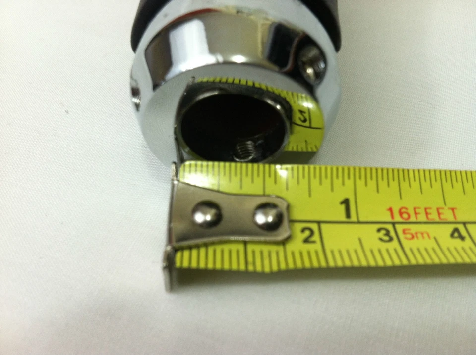 Ручной переключатель деревянный с черной кожаной рукояткой винт/на резьбе и без резьбы - Изображение 4 из 4