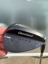 CLEVELAND RTX-3 V-MG 60 DEGREE WEDGE 9 BOUNCE MEN’S RIGHT HAND DG SPINNER SHAFT.