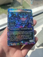 Krang and Shredder Foil Borderless R0201 Magic The Gathering TMNT TCG