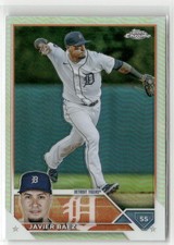 2023 TOPPS CHROME #83 JAVIER BÁEZ REFRACTOR DETROIT TIGERS