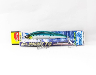 Yo Zuri Duel Aile Magnet TG Minnow 105F Schwimmend K�der F1252-IW (5291)