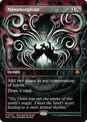 Manamorphose (Borderless) 142 Special Guests Magic NM