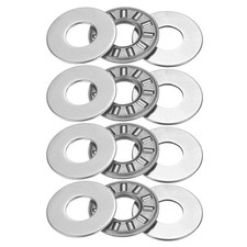 4pcs NTA613 Needle Roller Thrust Bearings with Washers 3/8"x13/16"x1/8"