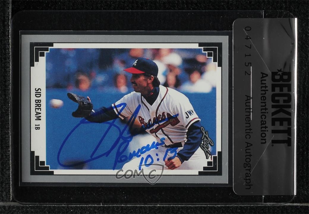 1991 Leaf Sid Bream #379 3c7