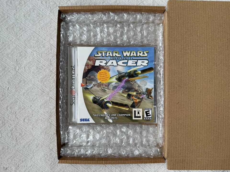 Star Wars Episode I Racer Sega Dreamcast - NTSC-U/C USA VGC CIB Reg Natural Disc - Image 2 of 4