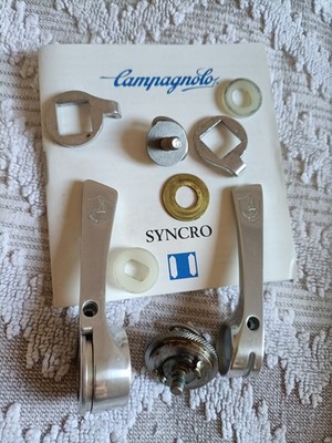 CAMPAGNOLO SHIFTERS KIT SYNCRO 8 speed NEW RECORD NOS NEU MINT shifting levers