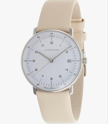 Junghans Max Bill Quartz Damenuhr Damen Minimal Design Germany Neu