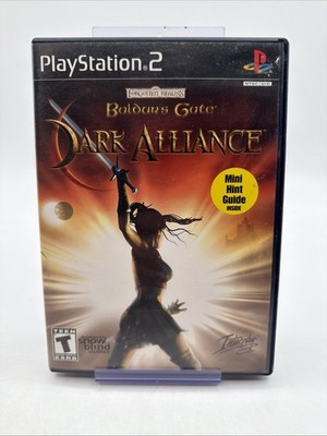 Baldur's Gate: Dark Alliance PlayStation 2 (PS2) Complete CIB Black Label
