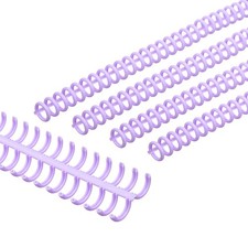 12mm(1/2") Spiral Binding Coils, 30 Pcs Spirals 85 Sheet, Purple