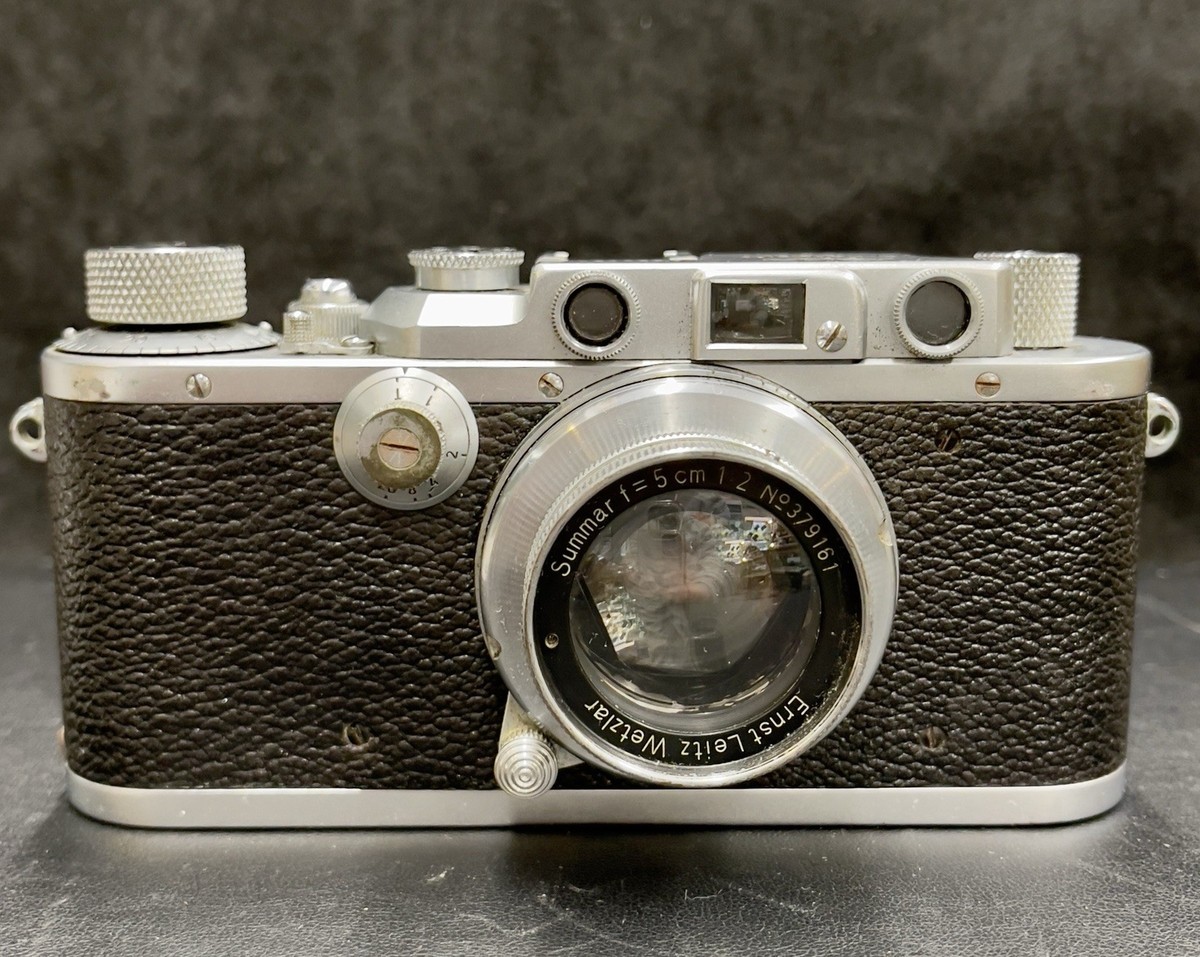 B090　Leica　ライカ　DRF   Ernst   Leitz   Wetzlar   本体のみ Leica IIf DRP Ernst Leitz Wetzlar 1953 Range Finder Film Camera