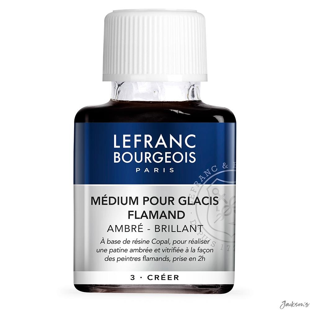 Lefranc Bourgeois Flemish Glazing Siccative Medium Copal 75ml Oil Painting
