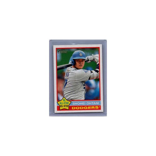 2025 Topps Heritage - Flipped Bat Variation Shohei Ohtani #148