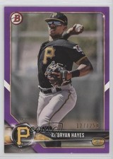 2018 Bowman Draft Purple 127/250 Ke'Bryan Hayes #BD-50 oh8