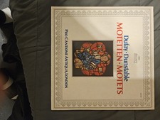 Dufay~Dunstable~Motets~Pro Cantione Antiqua, London~German Import~NM Vinyl
