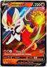 Pokemon CINDERACE V 43/264 Fusion Strike Holo Full Art NM