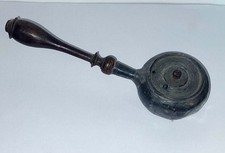 LAMPE A HUILE ETAIN VEILLEUSE RUE HONORE PARIS PEWTER LAMP