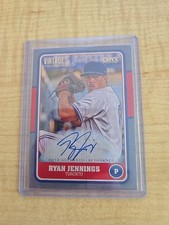 🔥⚾️ Ryan Jennings #VARYJE💥2025 Onyx Vintage Prospect RC On Card Auto Jays ⚾️🔥