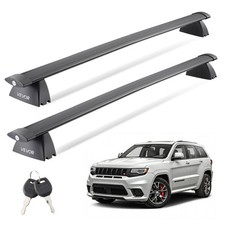 Roof Rack Cross Bars For Jeep Grand Cherokee 2011-2021 With Side Rails
