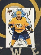 2021-22 Upper Deck Ice - Rookie David Farrance #115 (RC)