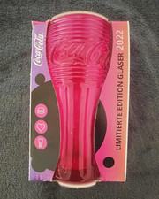 Coca-Cola Glas Limited Edition 2022 McDonald&rsquo;s exklusiv, pink/rot in OVP