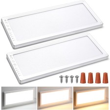 2 Pack RV Lights Interior 16.7 x 6.6 156 LEDs 1200 LM RV LED Ceiling Lights Inte