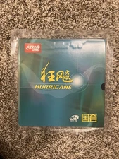 DHS Hurricane 3 NEO National 39 Degrees 2.15mm Black Table Tennis Rubber NEW