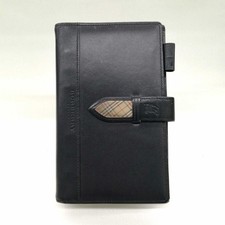 Burberry Planner Agenda Cover Black from Japan