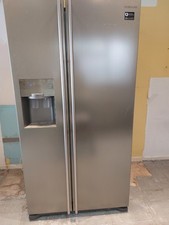 Samsung Matte Stainless Steel Fridge Freezer American-Style Water Ice Dispenser