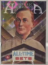 2025 Historic Autographs All-Time Sets Ty Cobb (1909 T206) #20 Tier 1 /800