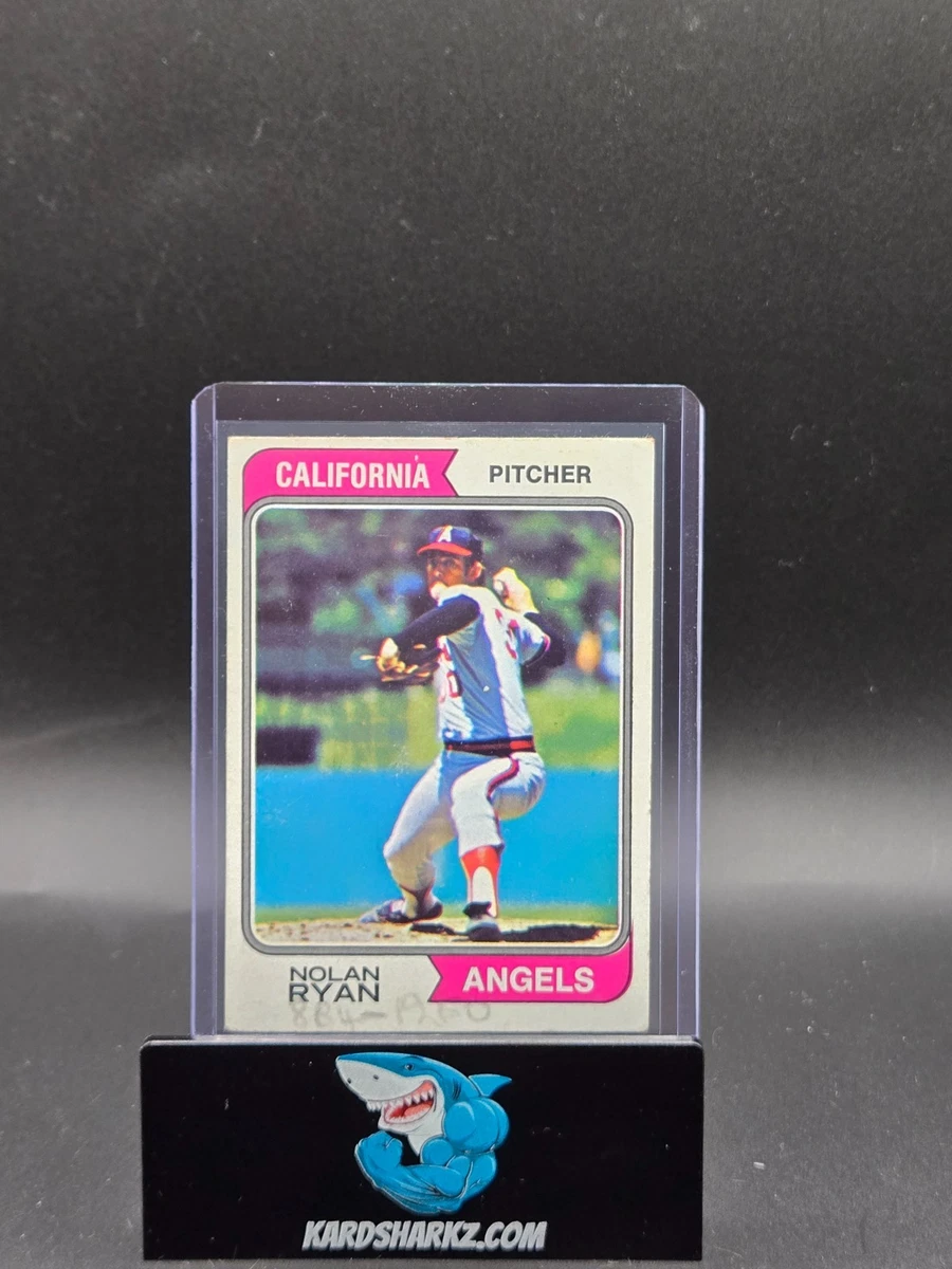 Topps Nolan Ryan Baseball 1974 Season Sports Trading Cards