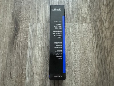 Dr. BRANDT Pores No More Pore Refining Primer 1 Fl Oz New