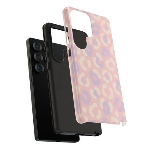 Stylish Tough Phone Case, Animal Print iPhone Cover, Cute Leopard Design - Picture 236 of 276